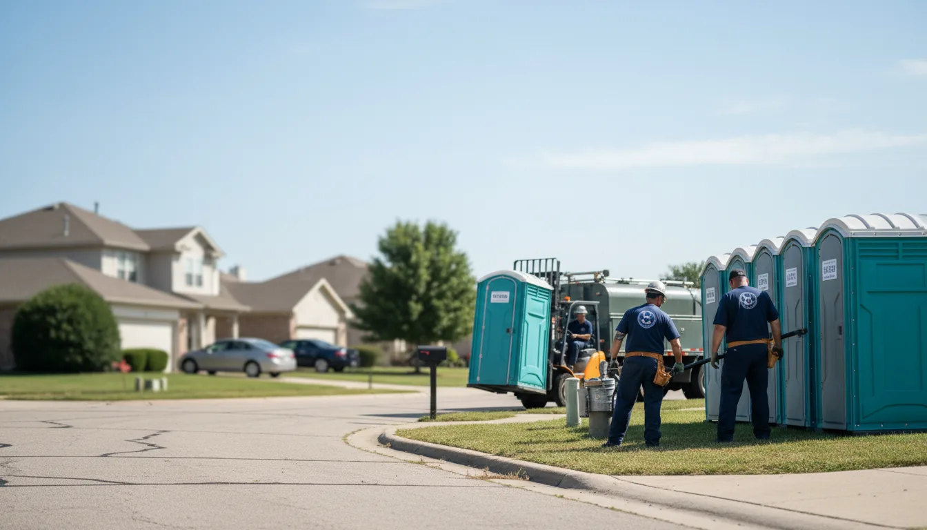 Porta Potty Rental in Mccutchenville, OH near me